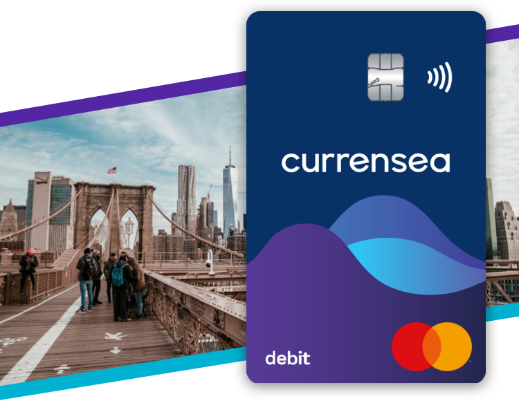 Best travel card in the USA Currensea travel debit card